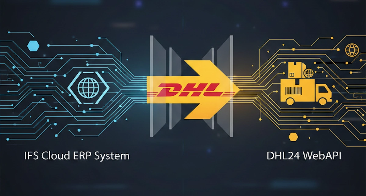 Bezpośrednia integracja IFS Cloud z DHL24: Automatyzacja wysyłek bez systemów trzecich