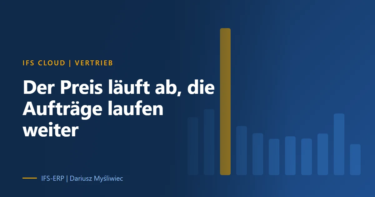Abstrakte Grafik von Auftragspositionen auf marineblauem Grund, eine Position hervorgehoben, bei der eine Vereinbarung abgelaufen ist
