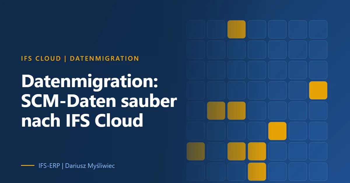 Checkliste für die Datenmigration nach IFS Cloud in fünf Phasen, Ausgabe 2026