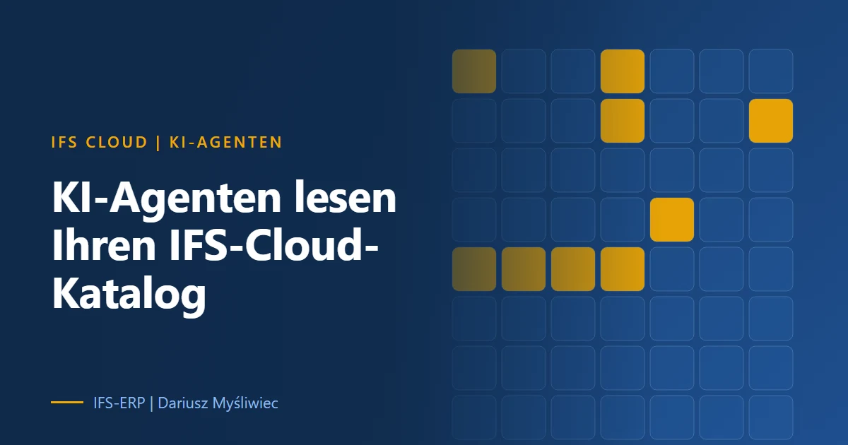 IFS-Cloud-Katalog, über OData und MCP für KI-Agenten lesbar gemacht