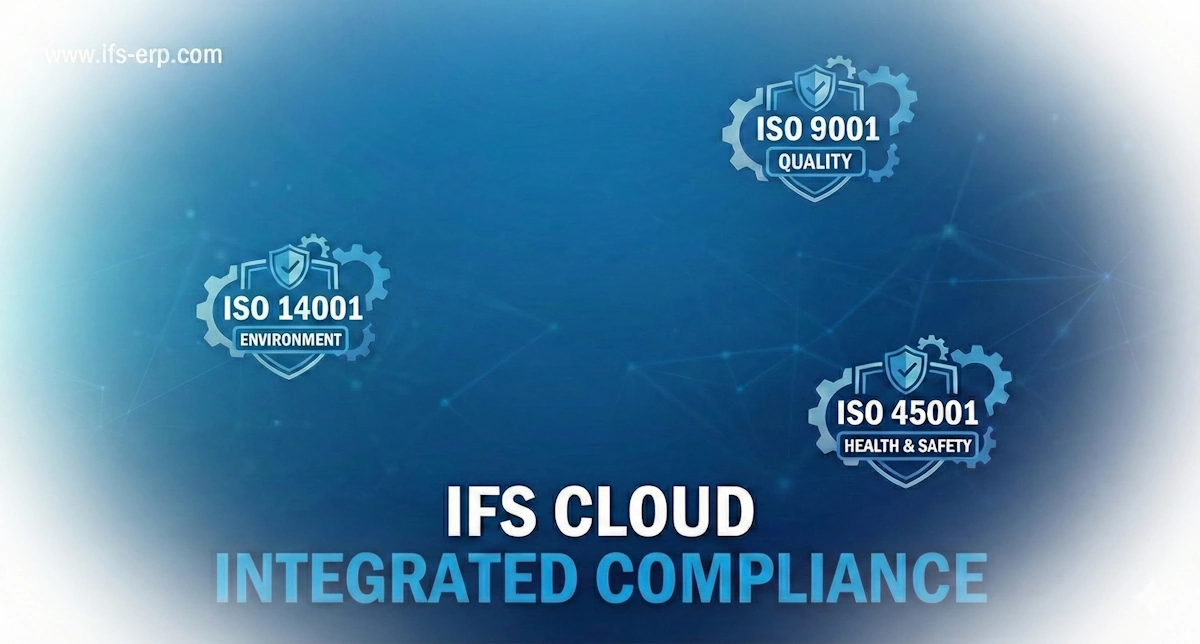 Implementing ISO 9001, 14001 & 45001 in IFS Cloud: A Technical Guide